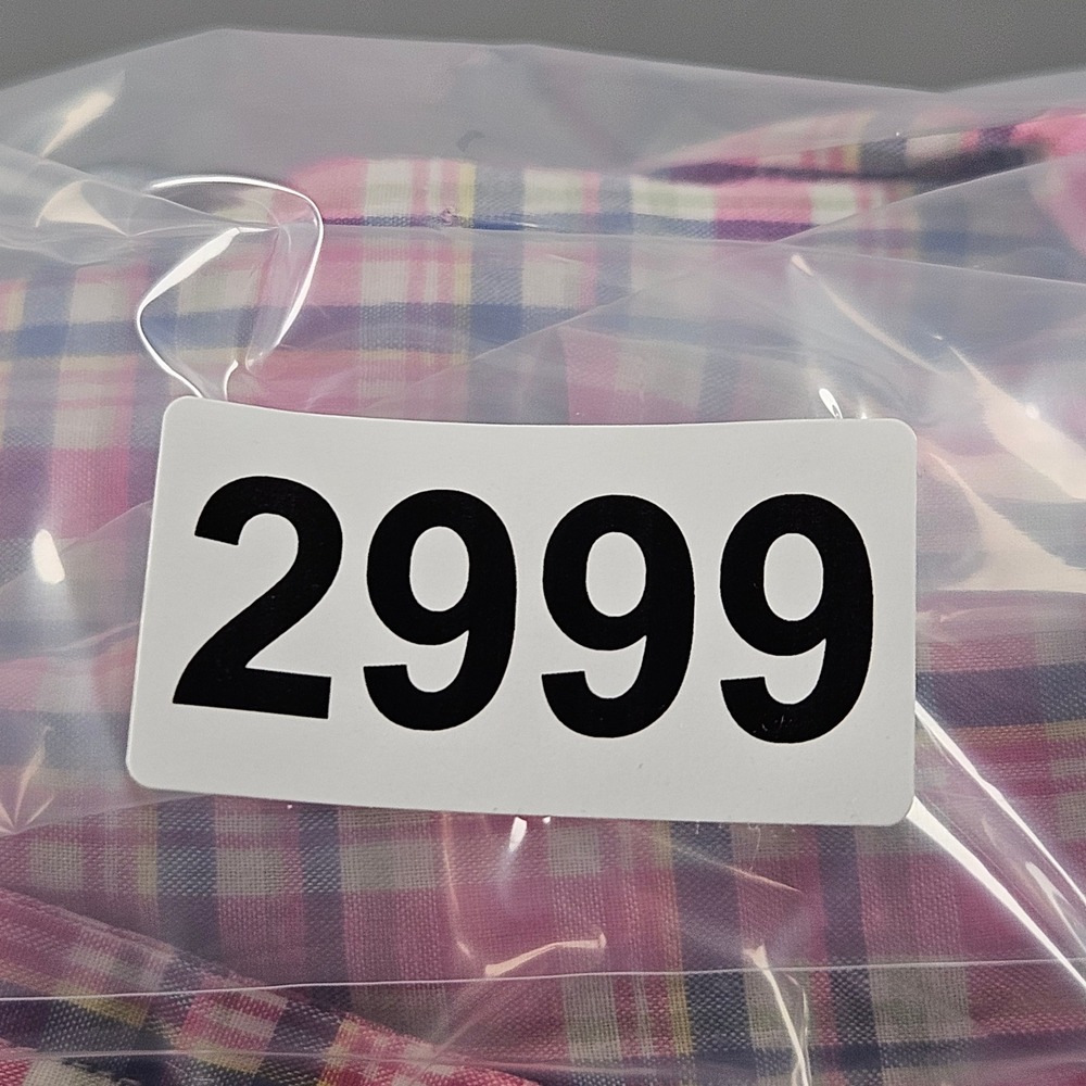 Ralph Lauren Button Down Shirt Mens Medium Pink Plaid Short Sleeve Pony Logo - Picture 9 of 9